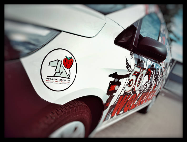 Aufkleber 50 Jahre Wolkober